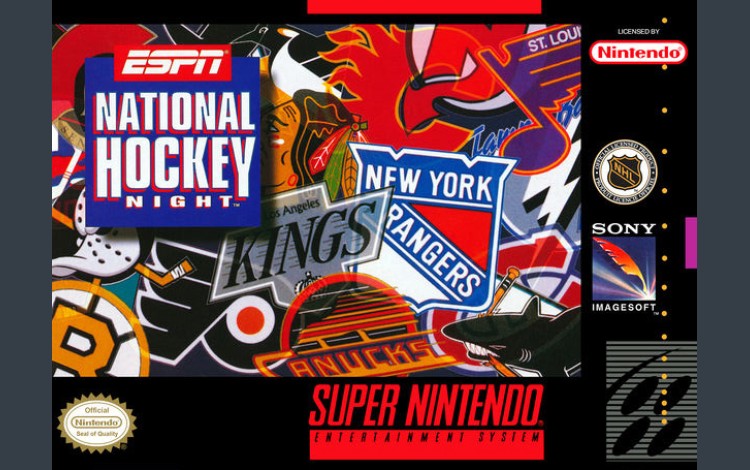 ESPN National Hockey Night - Super Nintendo | VideoGameX