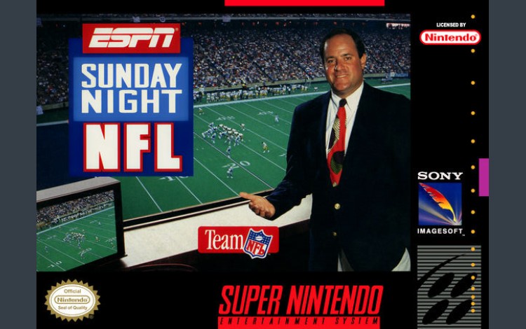 ESPN Sunday Night NFL - Super Nintendo | VideoGameX