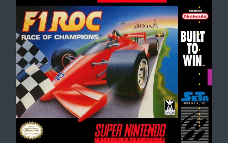 F1-ROC: Race of Champions - Super Nintendo | VideoGameX