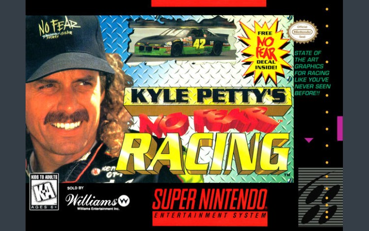 Kyle Petty's No Fear Racing - Super Nintendo | VideoGameX