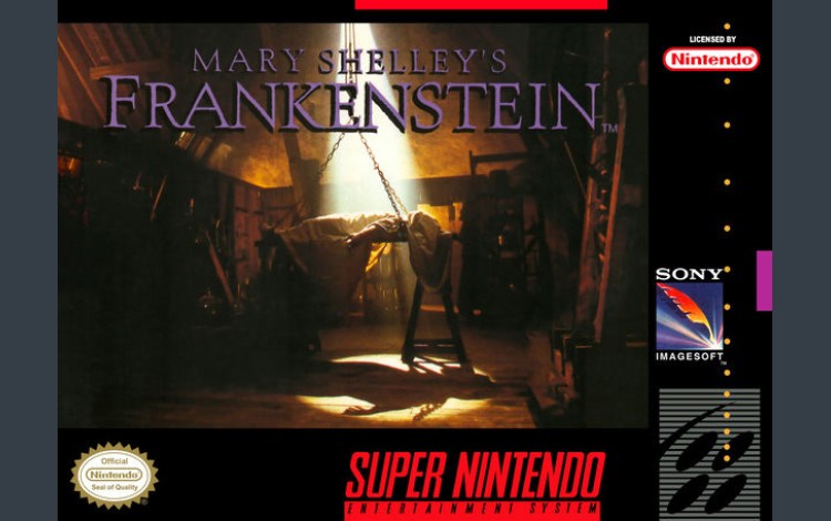 Frankenstein, Mary Shelley's - Super Nintendo | VideoGameX