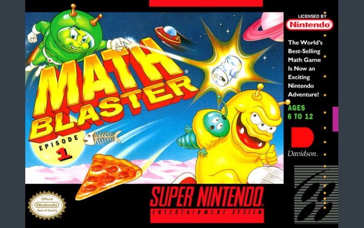 Math Blaster: Episode 1 - Super Nintendo | VideoGameX