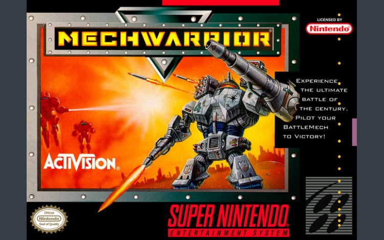 MechWarrior - Super Nintendo | VideoGameX