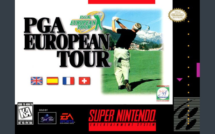 PGA European Tour - Super Nintendo | VideoGameX