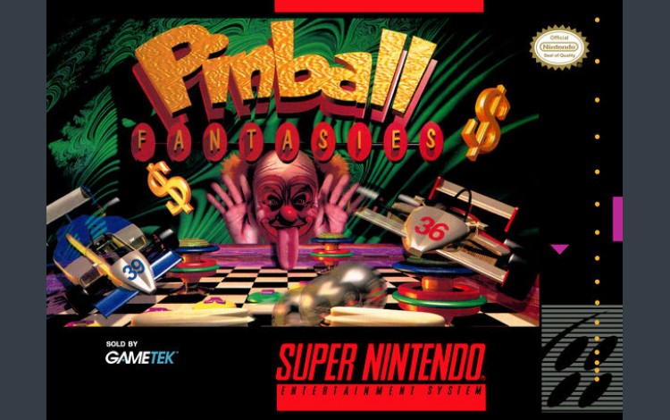 Pinball Fantasies - Super Nintendo | VideoGameX