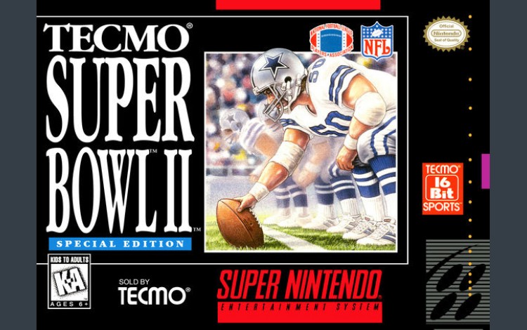 Tecmo Super Bowl II: Special Edition - Super Nintendo | VideoGameX