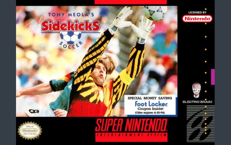 Tony Meola's Sidekicks Soccer - Super Nintendo | VideoGameX