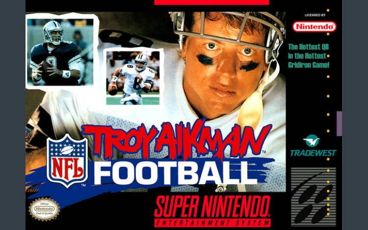 Troy Aikman NFL Football - Super Nintendo | VideoGameX