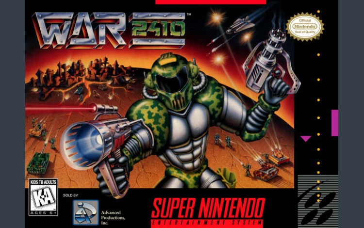 War 2410 - Super Nintendo | VideoGameX