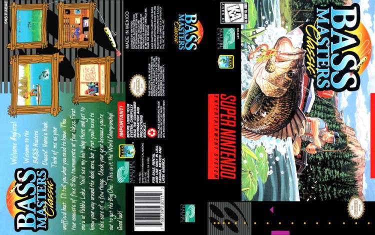 Bass Masters Classic - Super Nintendo | VideoGameX