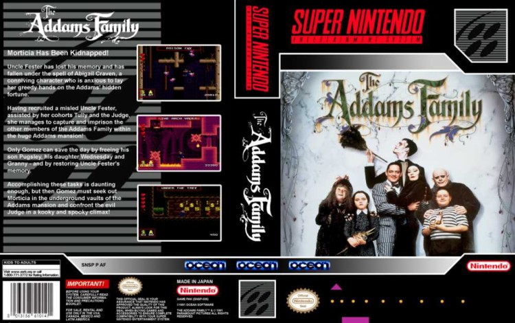 Addams Family, The - Super Nintendo | VideoGameX