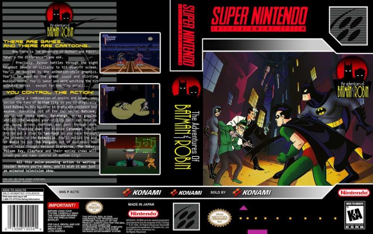 Adventures of Batman & Robin, The - Super Nintendo | VideoGameX