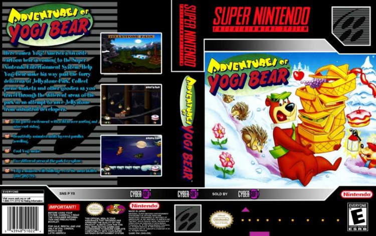 Adventures of Yogi Bear, The - Super Nintendo | VideoGameX