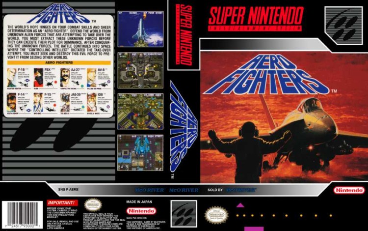 Aero Fighters - Super Nintendo | VideoGameX