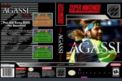 Andre Agassi Tennis - Super Nintendo | VideoGameX