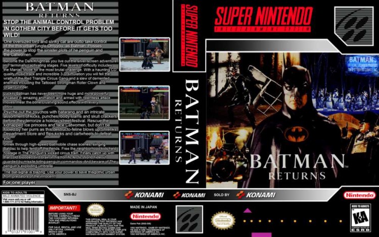 Batman Returns - Super Nintendo | VideoGameX