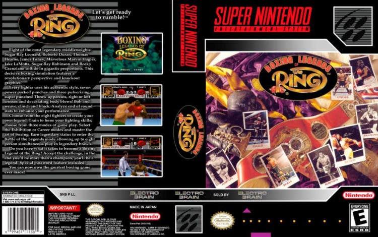 Boxing Legends of the Ring - Super Nintendo | VideoGameX