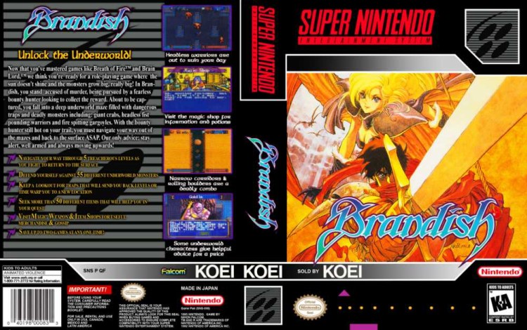 Brandish - Super Nintendo | VideoGameX