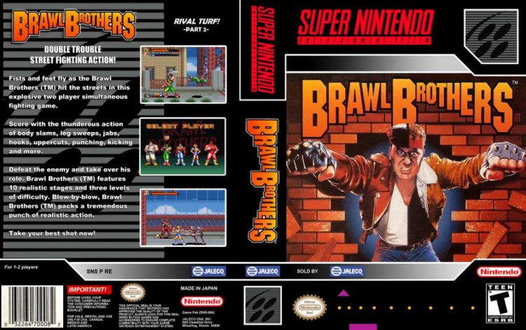 Brawl Brothers - Super Nintendo | VideoGameX