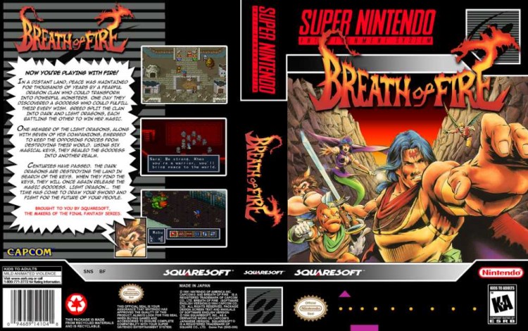 Breath of Fire - Super Nintendo | VideoGameX
