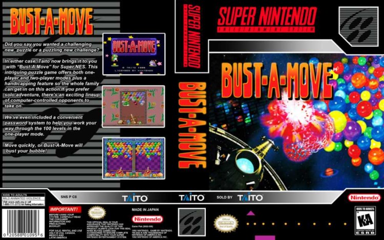 Bust-A-Move - Super Nintendo | VideoGameX