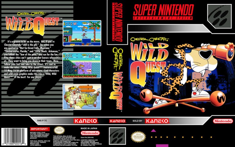 Chester Cheetah: Wild Wild Quest - Super Nintendo | VideoGameX