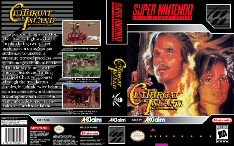 Cutthroat Island - Super Nintendo | VideoGameX