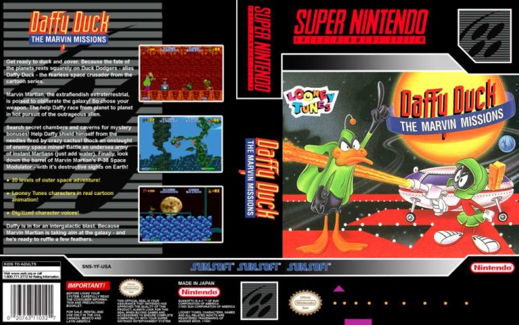 Daffy Duck: The Marvin Missions - Super Nintendo | VideoGameX