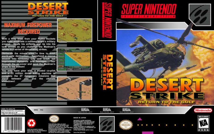 Desert Strike: Return to the Gulf - Super Nintendo | VideoGameX