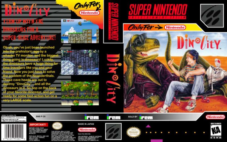 Dino City - Super Nintendo | VideoGameX