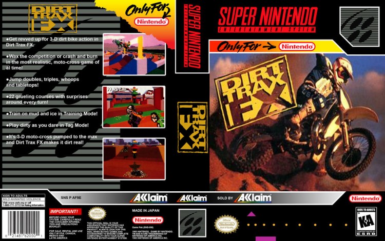 Dirt Trax FX - Super Nintendo | VideoGameX