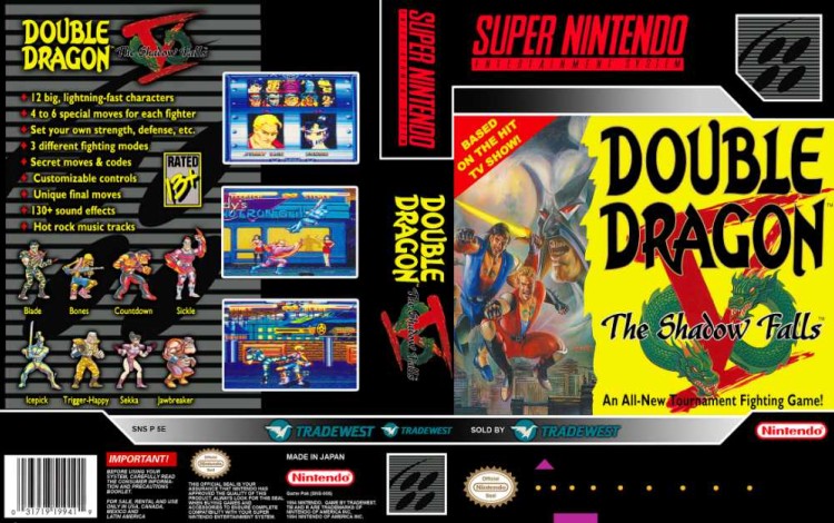 Double Dragon V: The Shadow Falls - Super Nintendo | VideoGameX