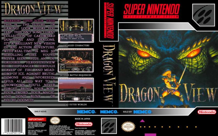 Drakkhen 2: Dragon View - Super Nintendo | VideoGameX