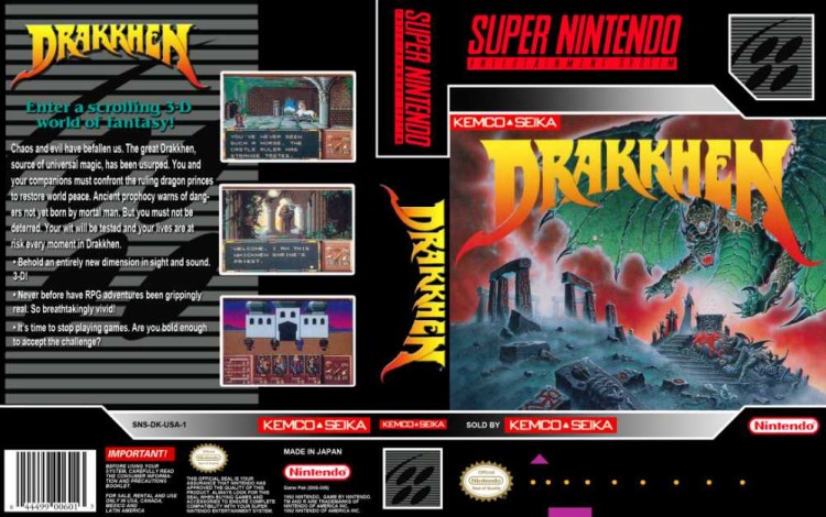 Drakkhen - Super Nintendo | VideoGameX