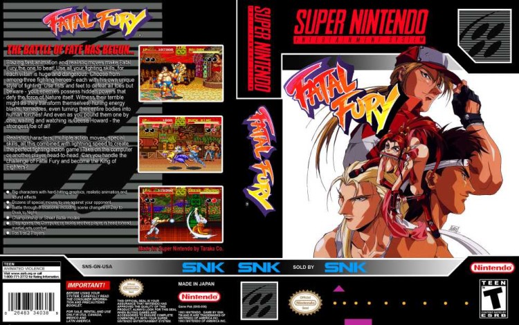 Fatal Fury - Super Nintendo | VideoGameX