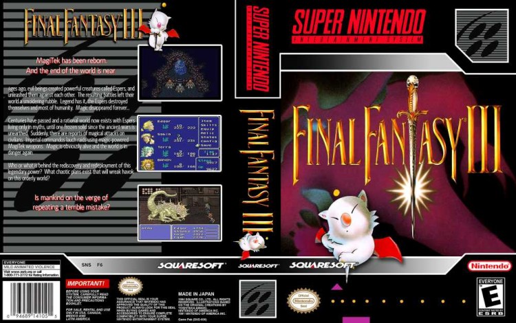 Final Fantasy III - Super Nintendo | VideoGameX