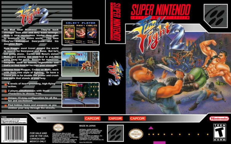 Final Fight 2 - Super Nintendo | VideoGameX