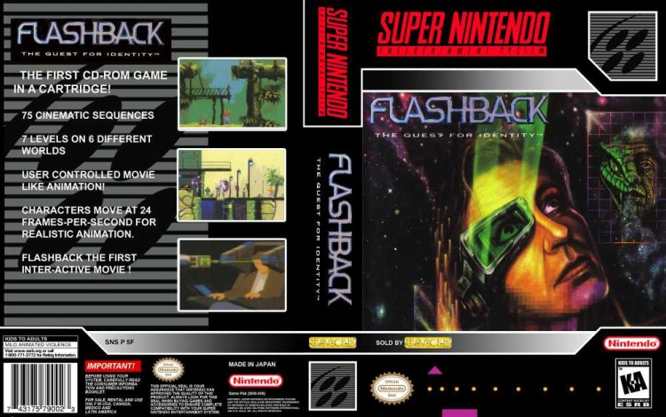 Flashback: The Quest for Identity - Super Nintendo | VideoGameX