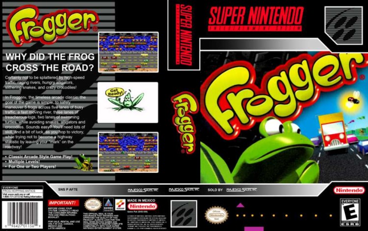 Frogger - Super Nintendo | VideoGameX