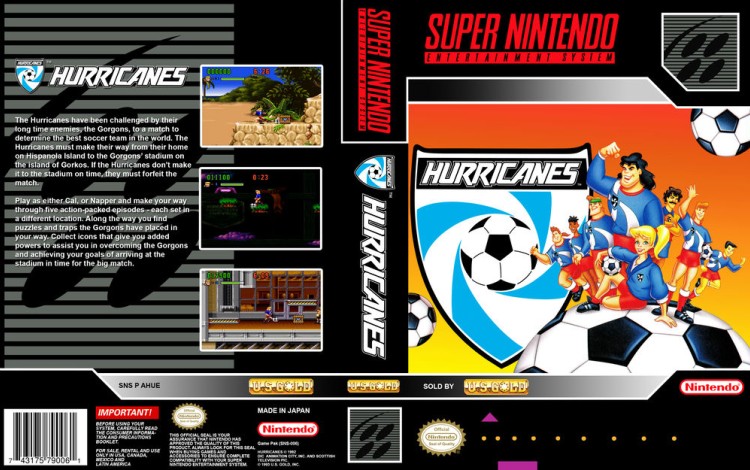 Hurricanes - Super Nintendo | VideoGameX