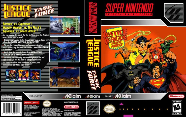 Justice League Task Force - Super Nintendo | VideoGameX