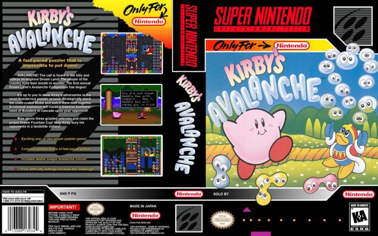 Kirby's Avalanche - Super Nintendo | VideoGameX