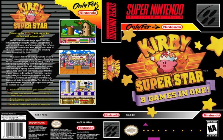Kirby Super Star - Super Nintendo | VideoGameX