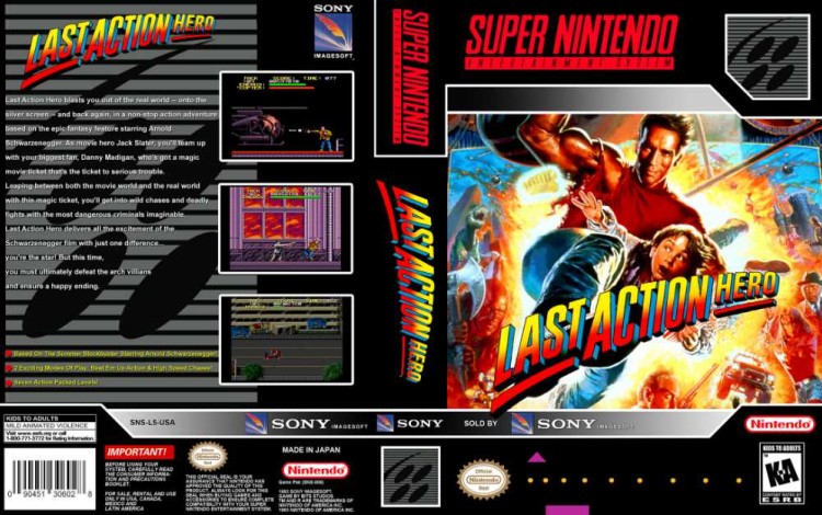 Last Action Hero - Super Nintendo | VideoGameX