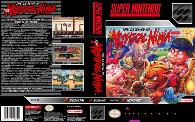 Legend of  The Mystical Ninja, The - Super Nintendo | VideoGameX