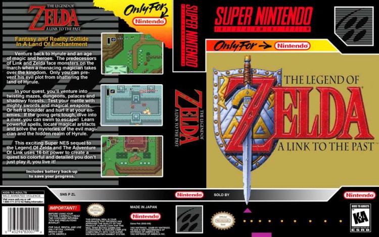 Legend of Zelda: A Link to the Past - Super Nintendo | VideoGameX