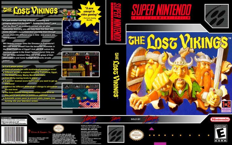 Lost Vikings, The - Super Nintendo | VideoGameX