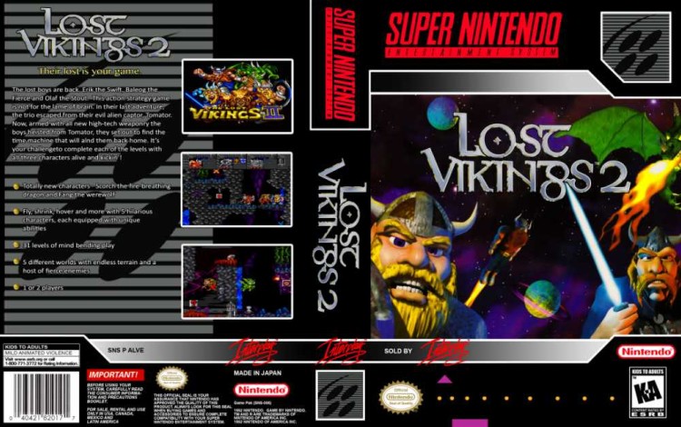 Lost Vikings 2, The - Super Nintendo | VideoGameX