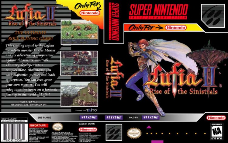 Lufia II: Rise of the Sinistrals - Super Nintendo | VideoGameX