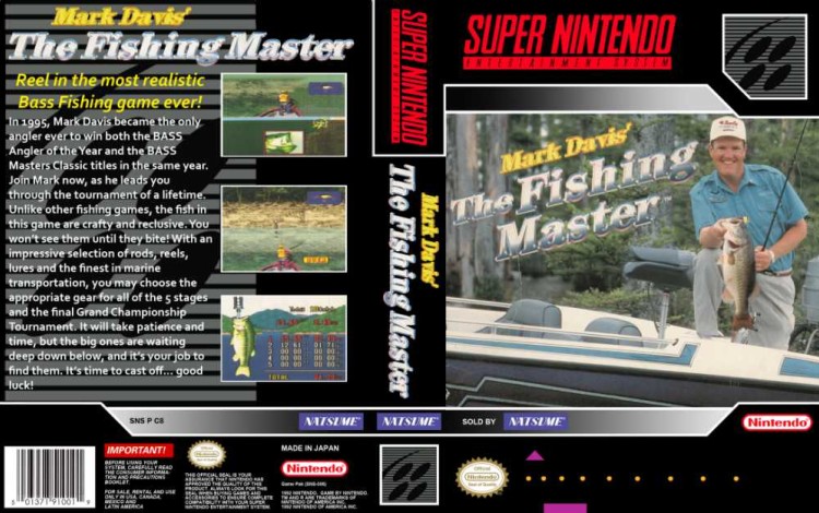 Mark Davis' The Fishing Master - Super Nintendo | VideoGameX